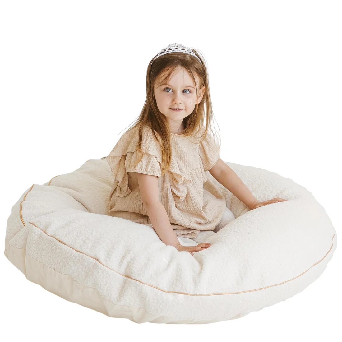 Coussin de sol bouclette Teddy