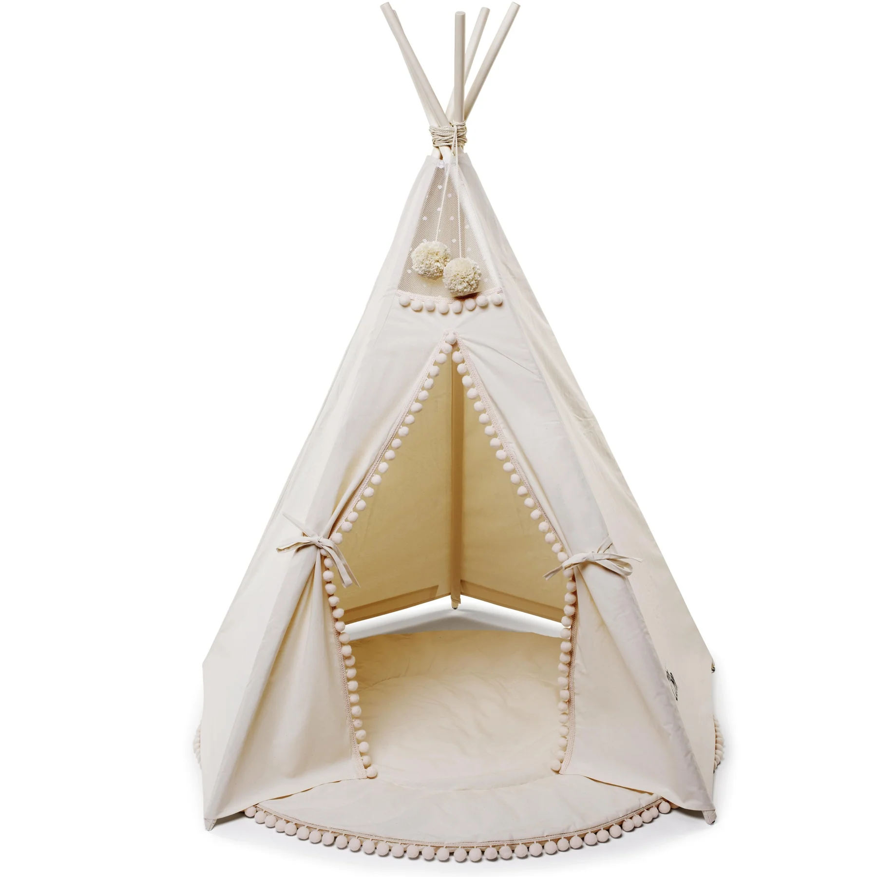 Tipi originale avec pompons