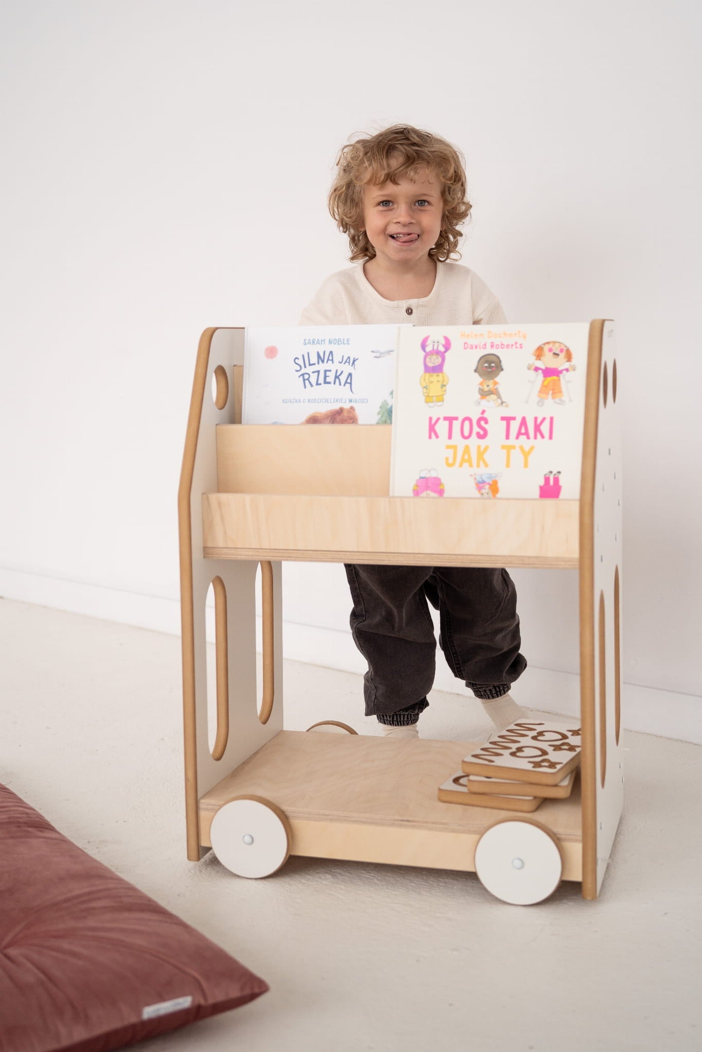 Montessori Car bookcase