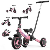 Tricycle enfant pliable 7-en-1  de 1 à 4 ans