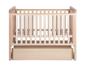 Berceau bébé 120x60cm à bascule YappyMove avec sommier réglable et tiroir