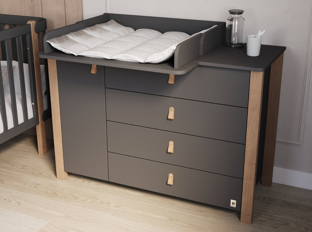 Commode large 120cm avec plan à langer YappyÉtude