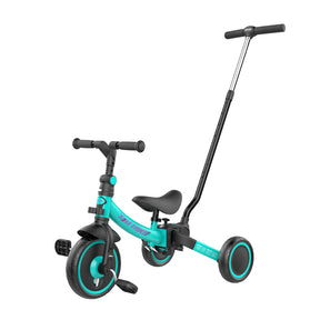 7-in-1 folding children's tricycle from 1 to 4 years old