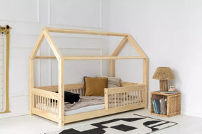 Lit enfant cabane en bois montessori MBW Mila