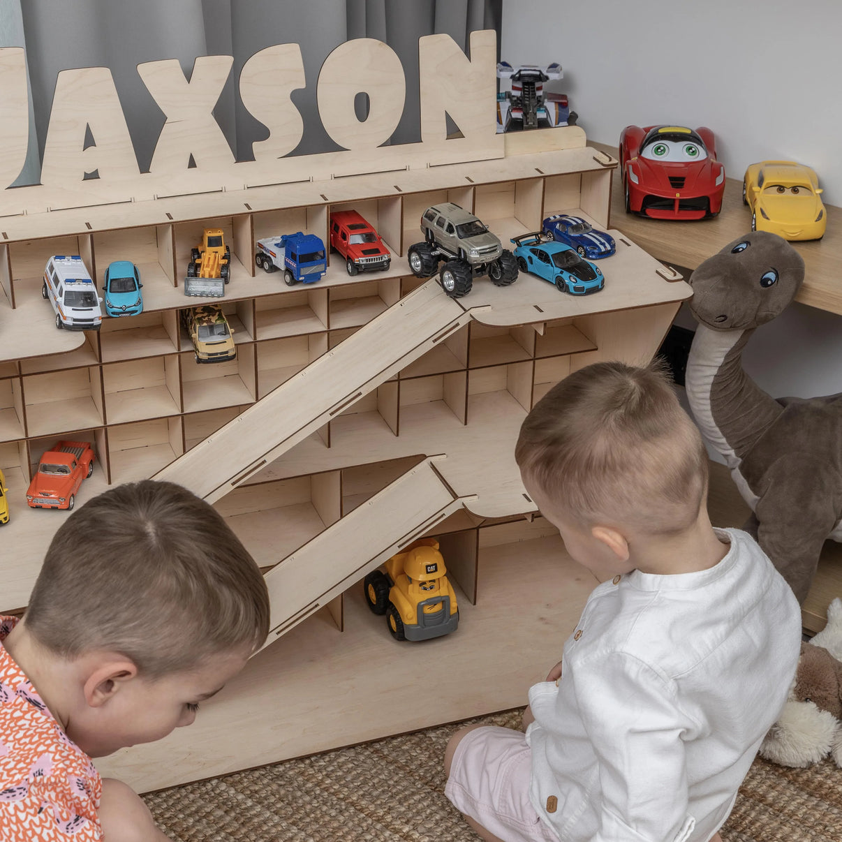 Garage en bois pour enfants à personnaliser