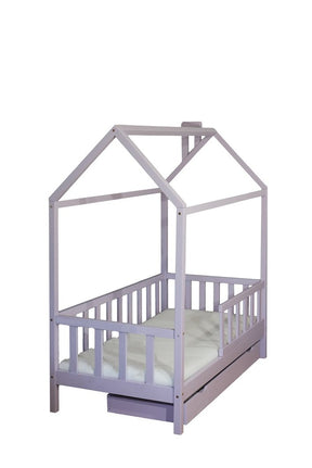 Lit cabane enfant en bois 80x160