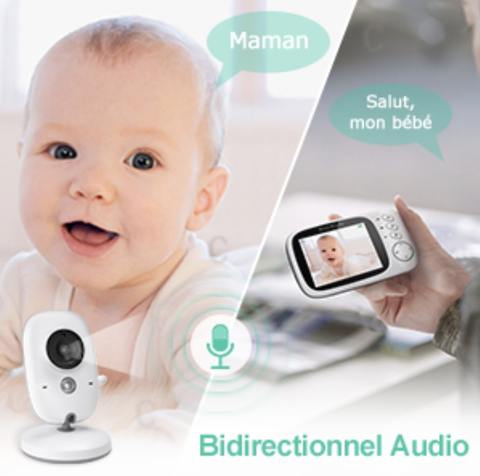 Babyphone Babykare Plus Size camera et écran LCD - Baby Monitors par Babykare
